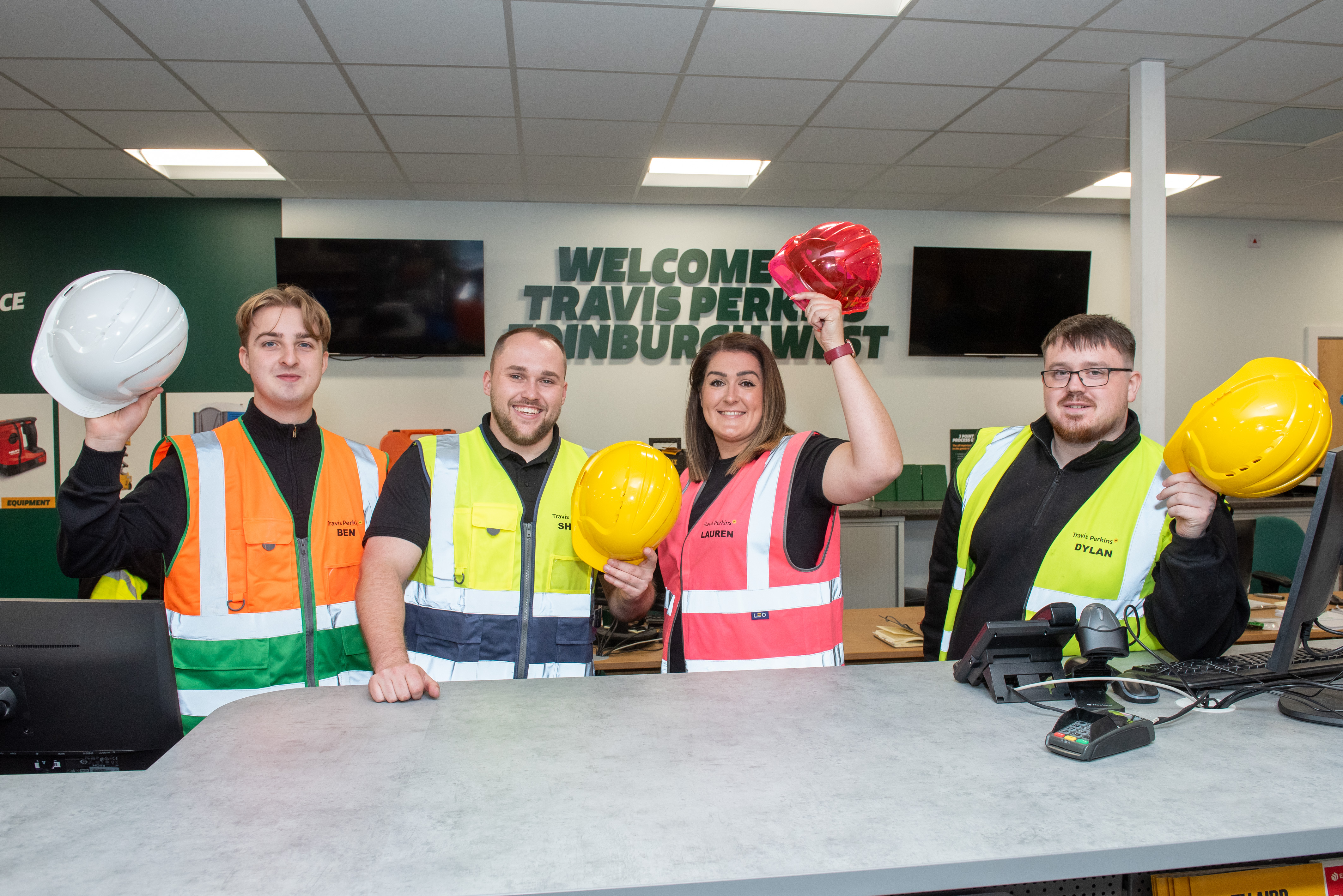 Travis Perkins Edinburgh West Branch colleagues