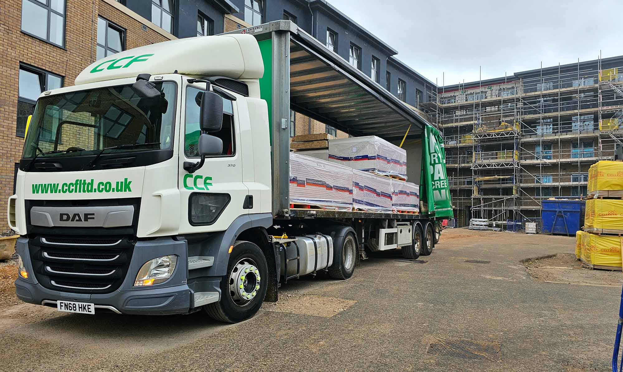 CCF Lorry Carrying Goods