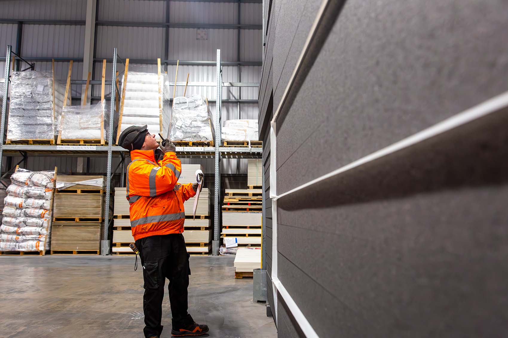 CCF Colleague In Branch Warehouse Loading Area