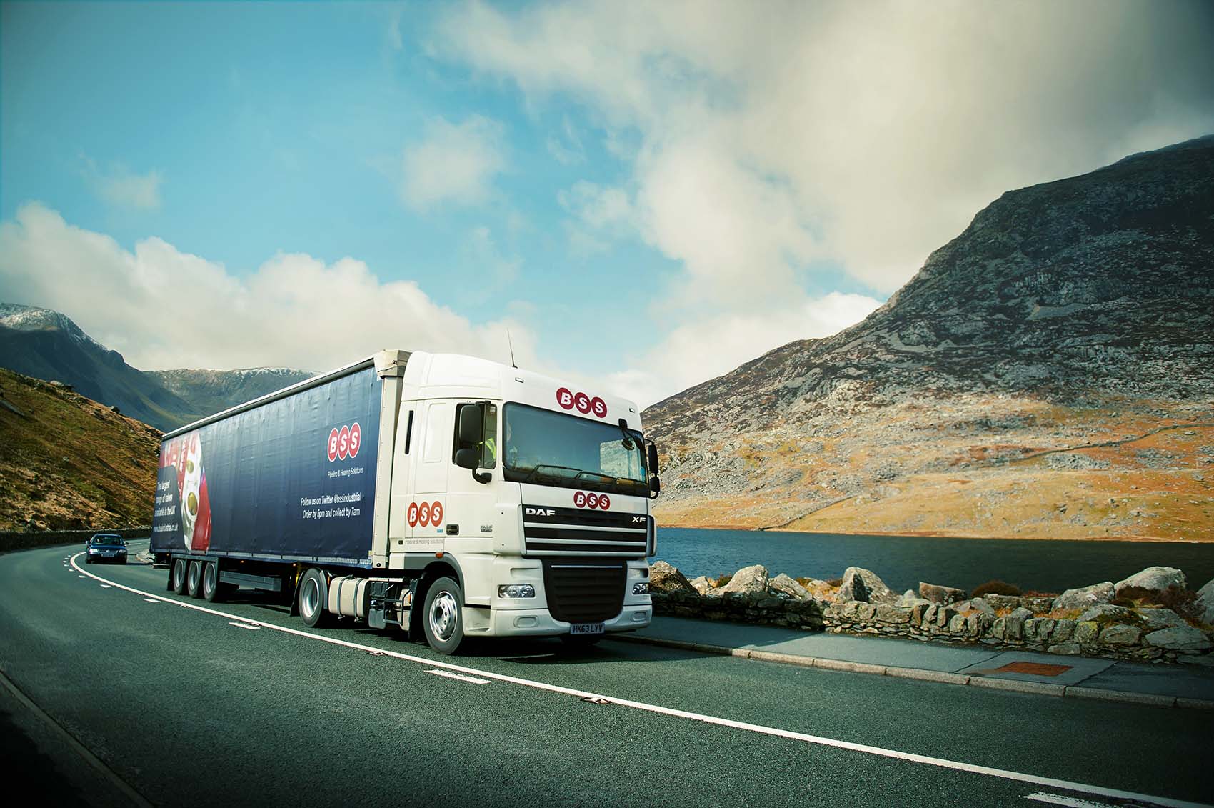 BSS Truck On Road