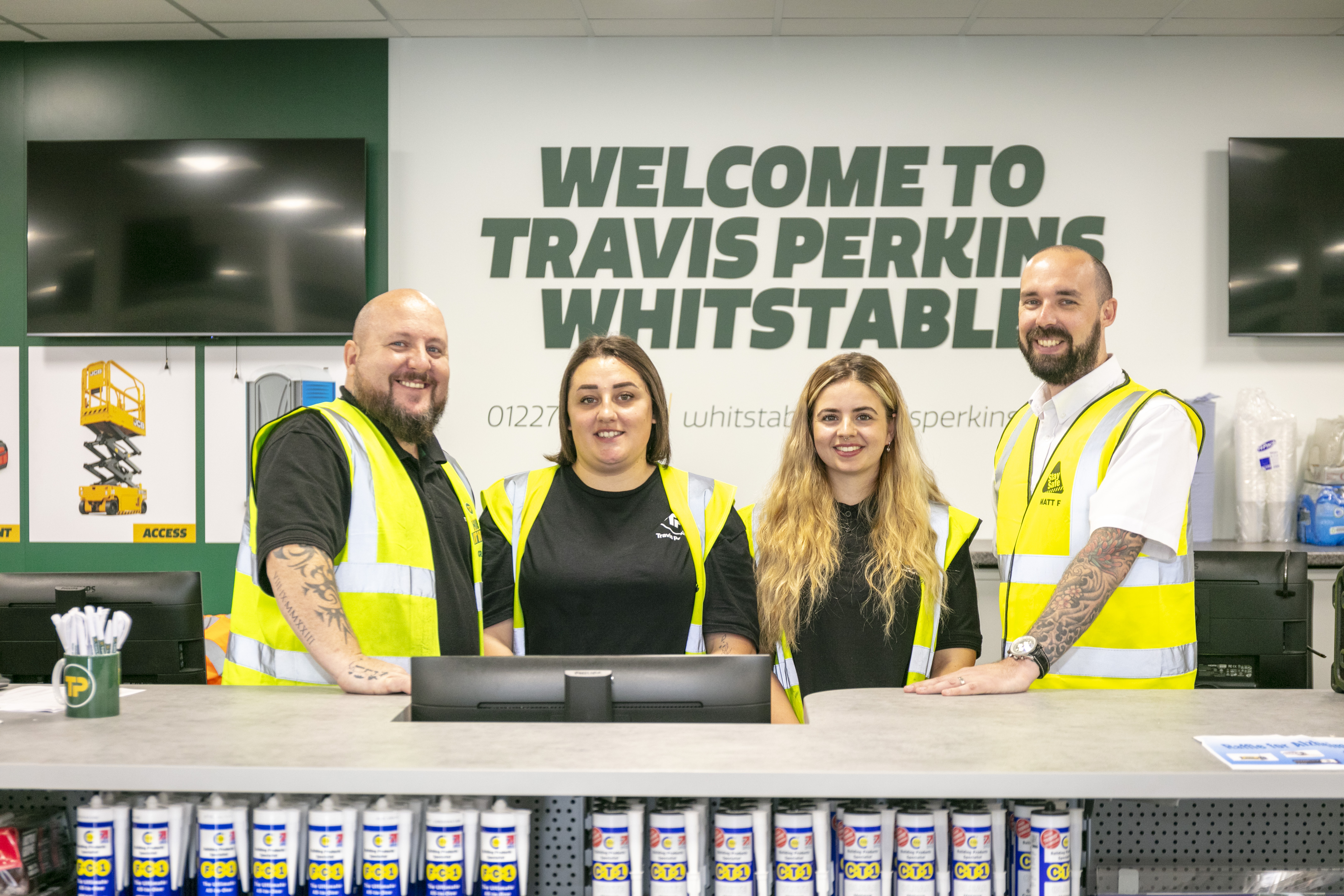 Travis Perkins Whitstable Branch colleagues